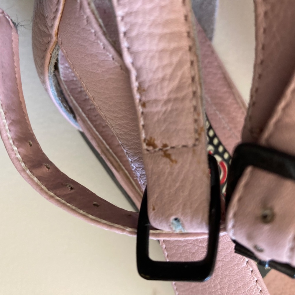“HOST PICK “Vintage Size 8 Ballerina Pale Pink Ankle Strap Maryjane Sh… - Picture 11 of 16